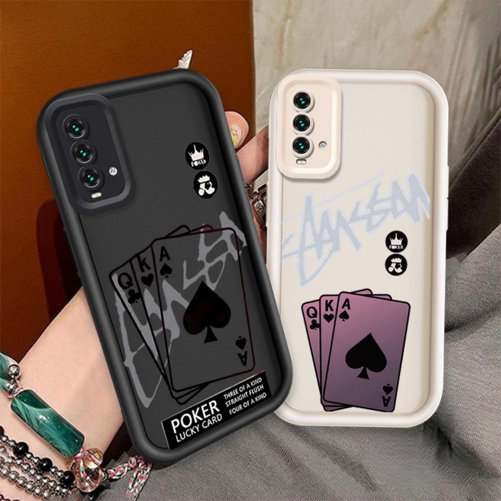 Angel Eye Trend ใช้งานร่วมกับ Redmi 9T Poker Wins เลนส์ป้องกันกรณี TPU