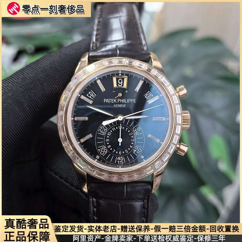 Patek Philippe Philippe Philippe Watch ฟังก์ชั่น Complex Timepiece Automatic Mechanical Watch Mens 5