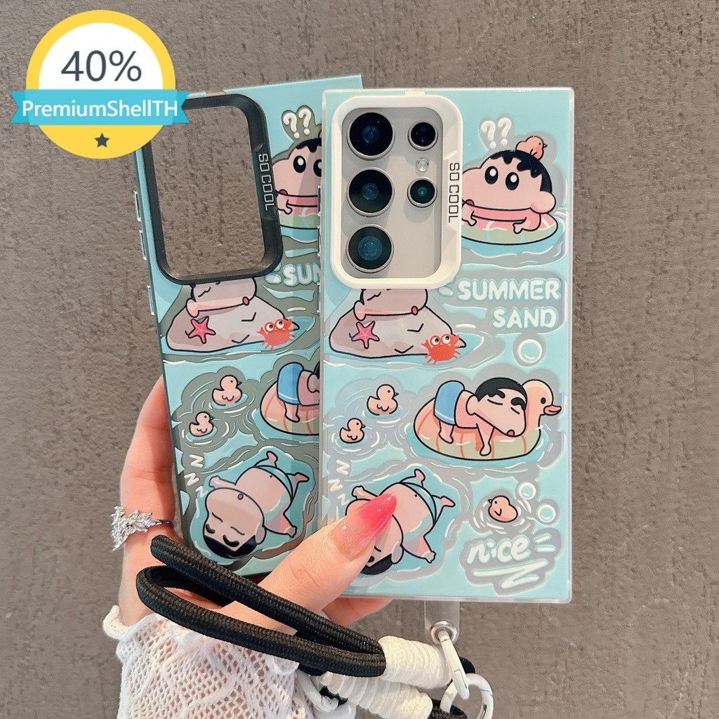 【PremiumShellTH】เคสโทรศัพท์ทนทานสำหรับ Samsung A53-A06และiPhone16,15,14,13,12,11,X,XR, XS Max,7,8Plus ป้องกัHXMSCY1682+