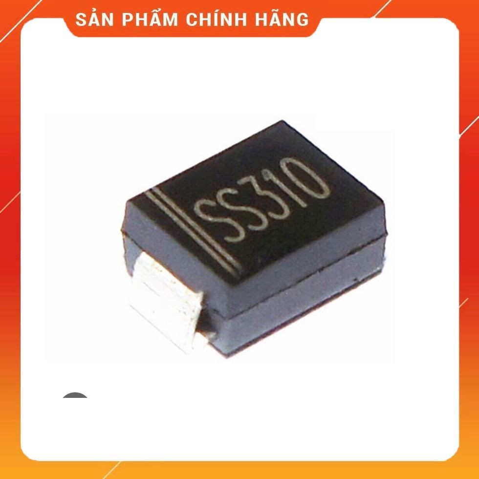 [ 20 ชิ้น ] รถ SR310 SR310CUH SS310 SS3100 Schottky Barrier Rectifier Diode 3A 100V SMC GREAT IT In 
