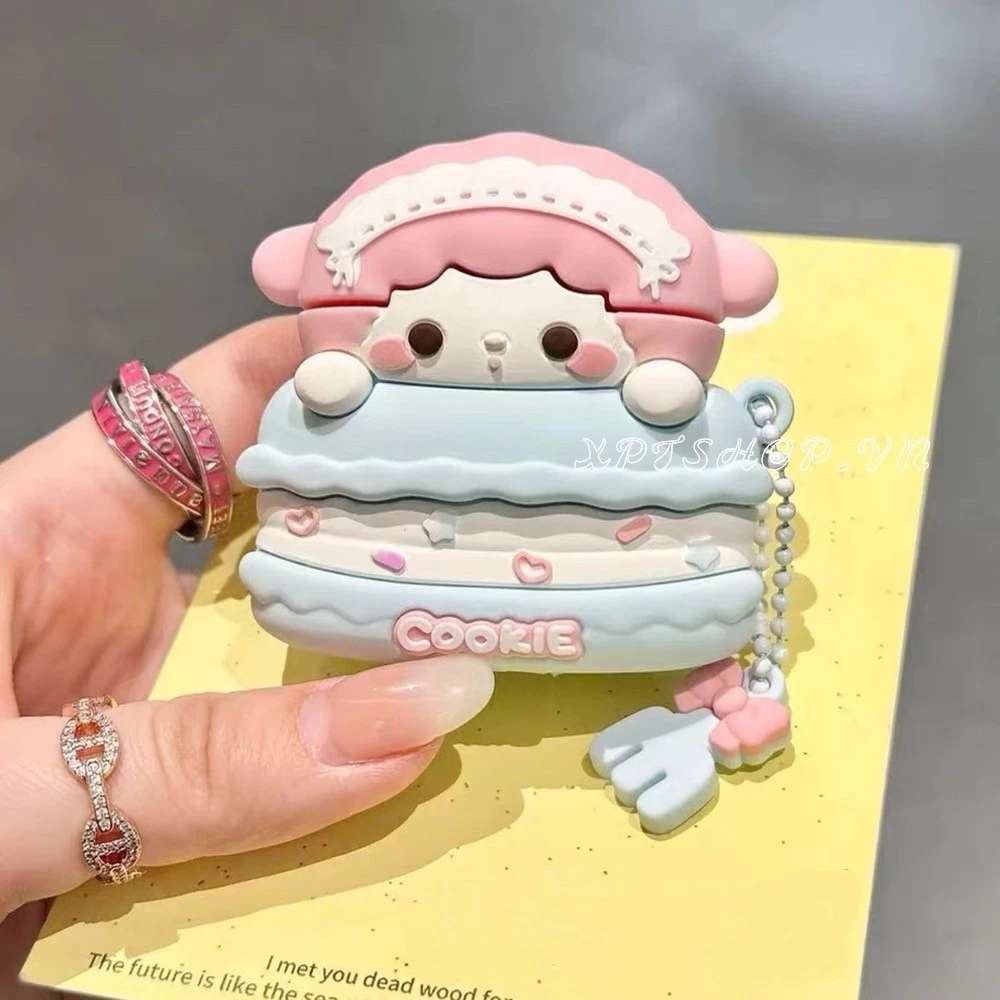 Lamb Cake + จี้ซิลิโคน เคสสําหรับ AirPods 4/3/2/1/Pro/Pro2 หูฟังปลอก