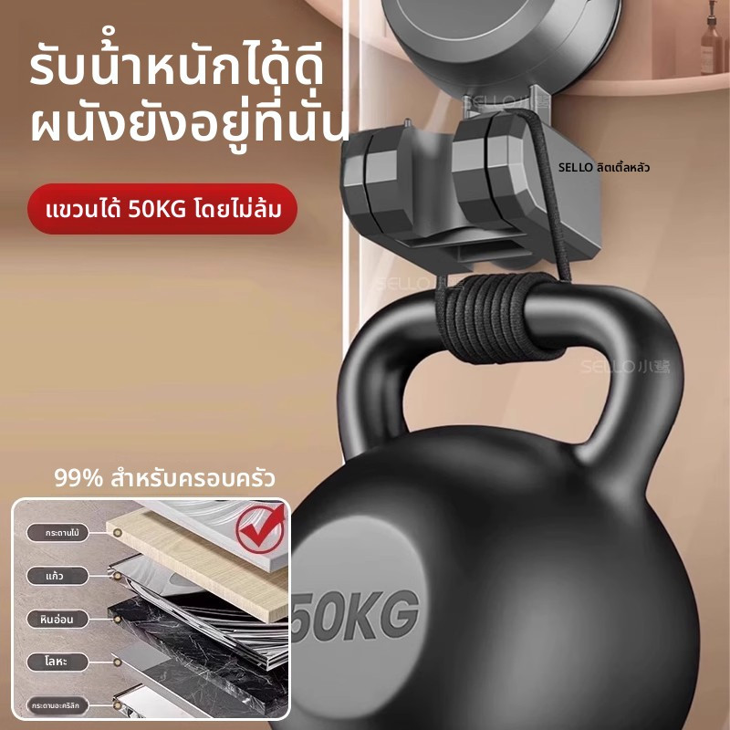 ทีเอสตอง #013-A ที่วางหัวฝักบัวแบบไม่ต้องเจาะหลายมุมปรับไม่ต้องเจาะรูติดผนังวงเล็บอาบน้ําวัสดุ ABS หนาผลิตภัณฑ์ของแท้อย่างเป็นทางการ - รูปที่ 6