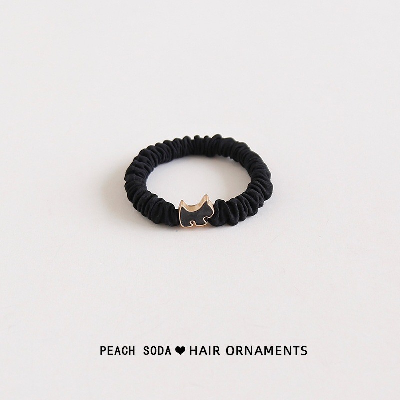 กิ๊บหนีบผมทรงเรียบง่าย ออกแบบมาเพื่อยึดติดได้นานและมีความยืดหยุ่น สไตล์กิ๊บรูปน่ารักพร้อมสายยางยึดติดแน่น - รูปที่ 5