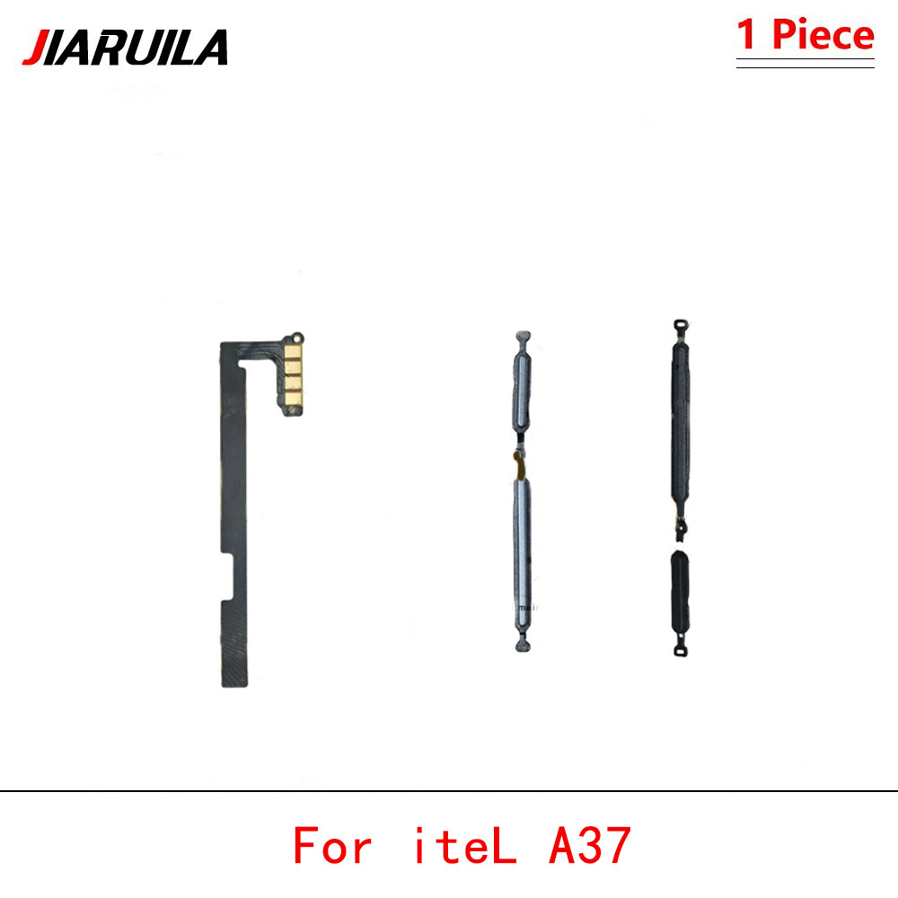 For itel A37 สวิตช์ปรับระดับเสียงไฟ / Down On / Off Side Key Flex Cable