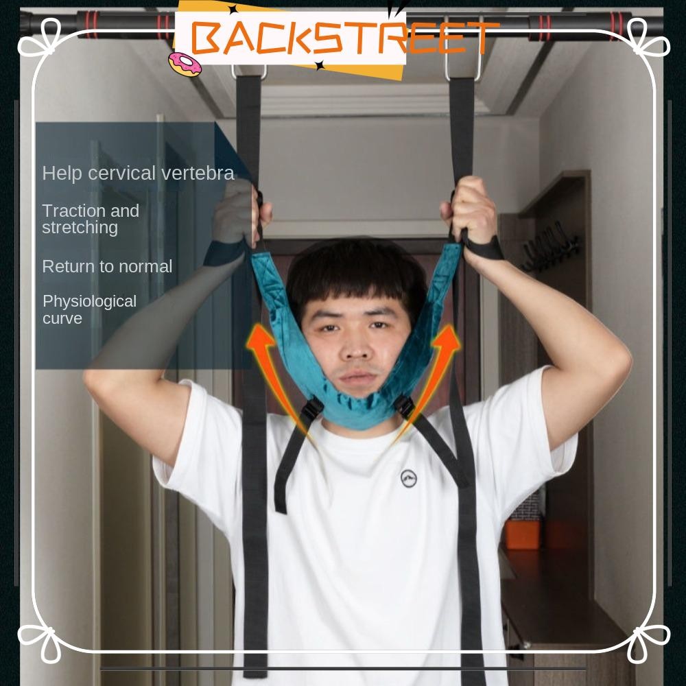 BACKSTAGE Cervical Neck Traction Belt, Decompression Therapy Stretching แขวนคอยืด, Correctionกระดูกสันหลัง Traction Frame