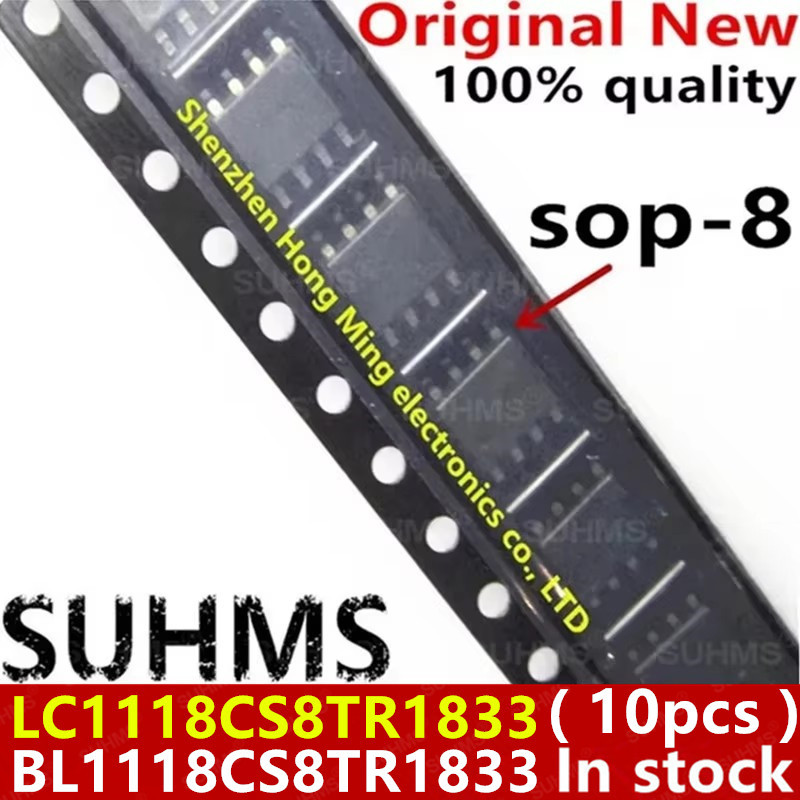 (10 ชิ้น) 100% ใหม่ BL1118CS8TR1833 BL1118 1118 LC1118CS8TR1833 LC1118 sop-8
