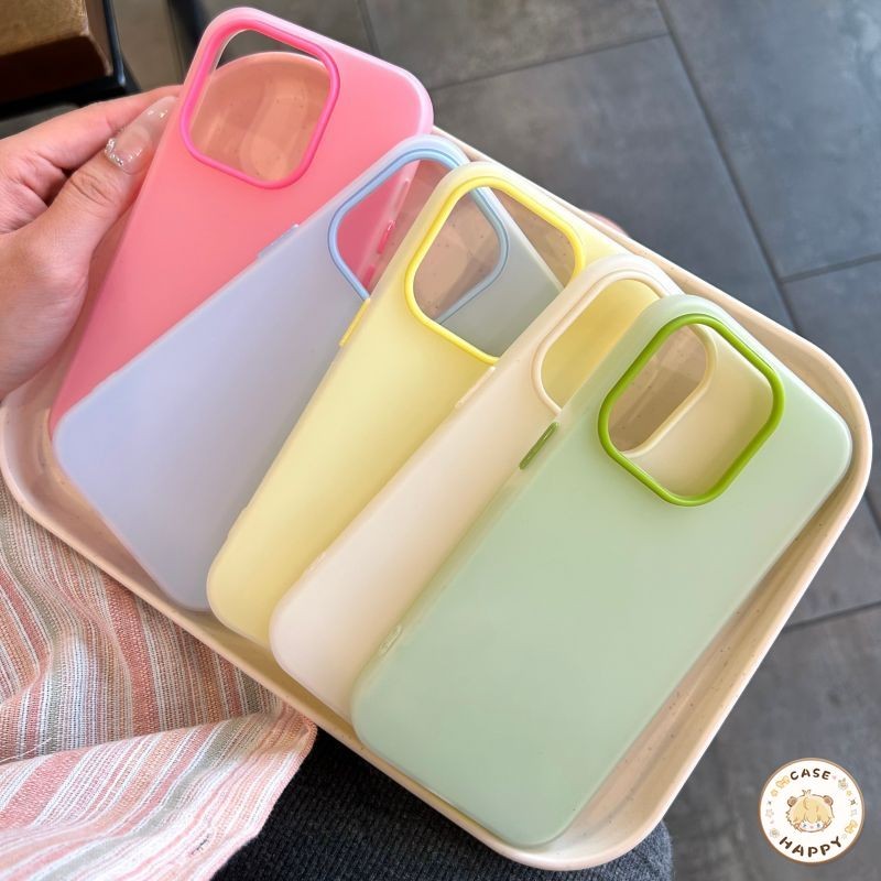 เคสไอโฟน 15 สำหรับ IPhone 17 13 11 12 16 Pro Max 15 16 7 Plus XS X XR Max สไตล์ Ins บรรยากาศสง่างามย่อใหม่ใหม่2in1ปกอ่อน