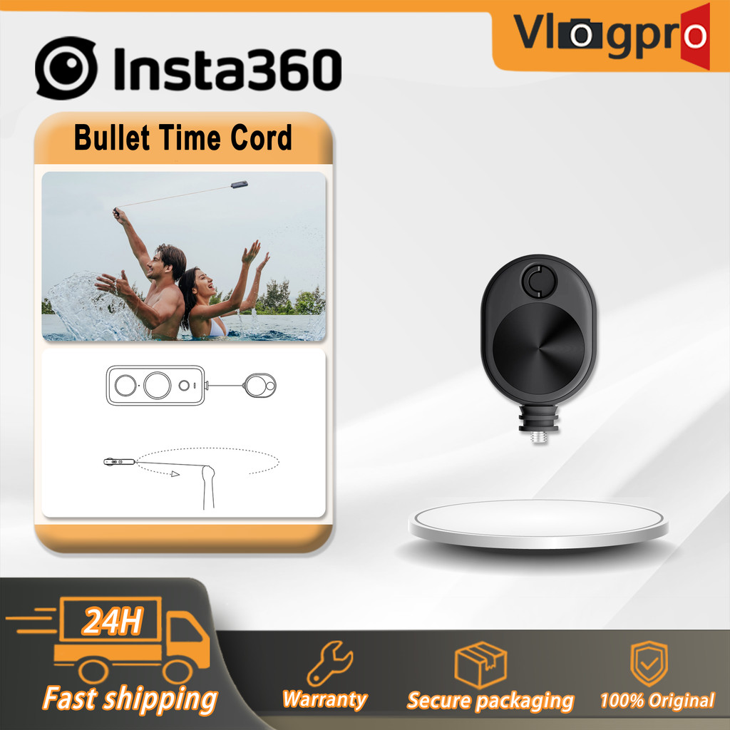 Insta360 Bullet Time Cord สําหรับ insta360 X5/X4/X3/ONE RS (Twin/4K)/ONE/ONE X2/ONE R/ONE X