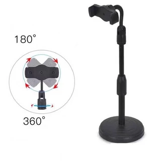 ที่วางโทรศัพท์ ขาตั้งโทรศัพท์ ขาจับโทรศัพท์ ปรับสูงต่ำได้ สีดำ L1