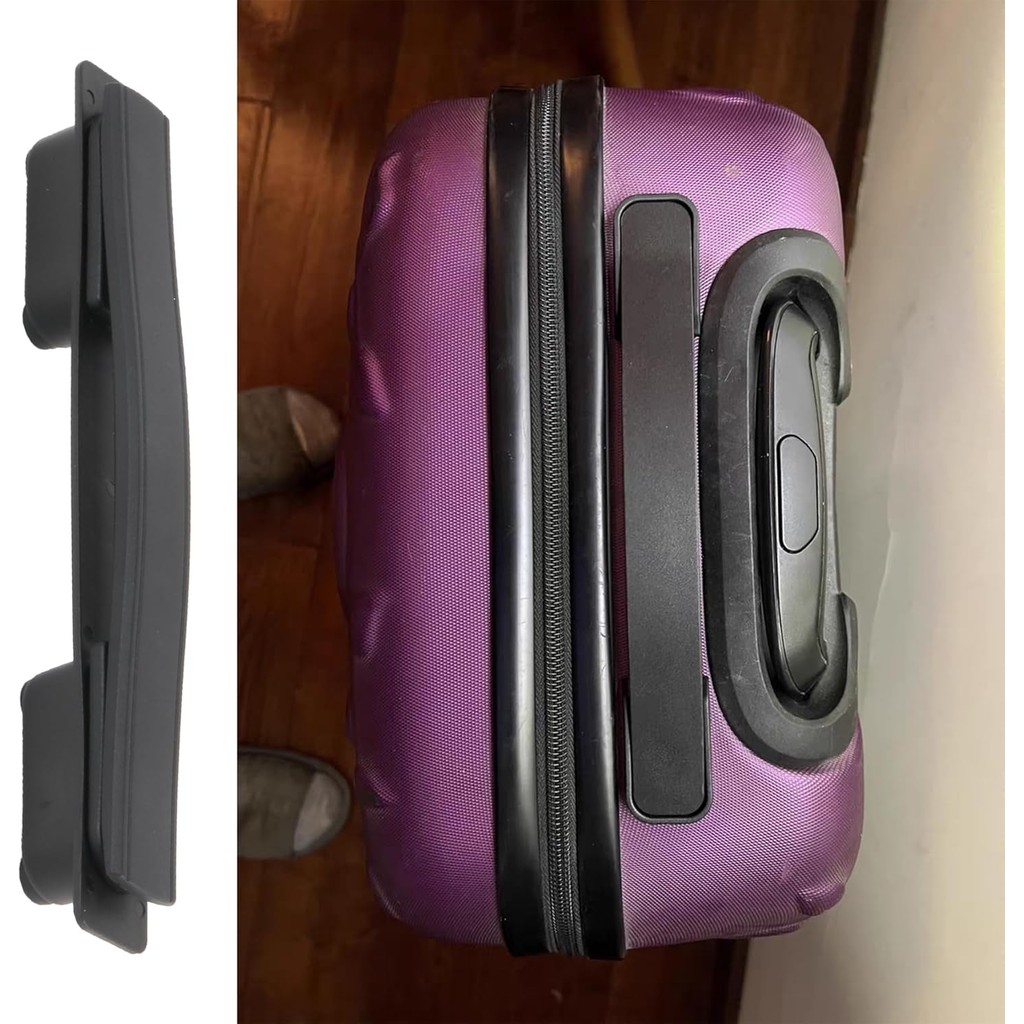 RDEXP สีดํากระเป๋าเดินทางกระเป๋าเดินทางเปลี่ยนสายรัด 9.25 นิ้วยาว 115B B113 M0GN