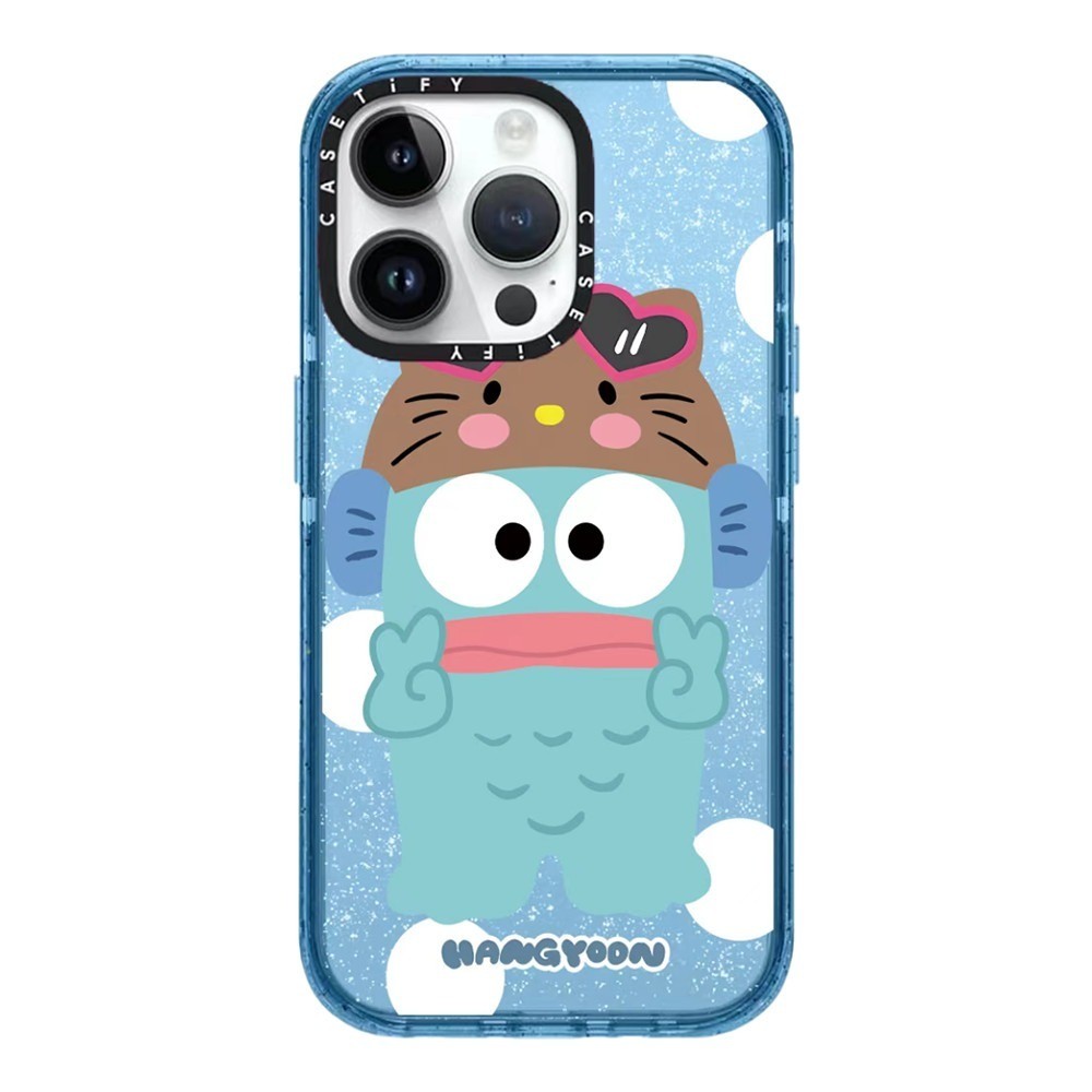 น่าเกลียดปลา ฮันตัน แวววาว โทรศัพท์สําหรับ ไอโฟน 16 มือโปร สูงสุด 15 14 13 12 11 กันกระแทกป้องกันปลอกอ่อน - รูปที่ 3