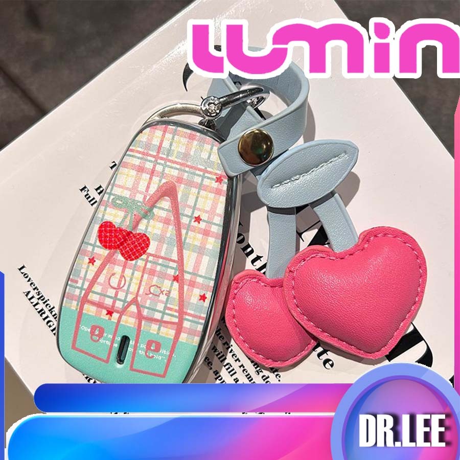 READY CHANGAN LUMIN น่ารัก格子 key case zipin lumin changan lumin กระบอกสูบรถยนต์ M4GY