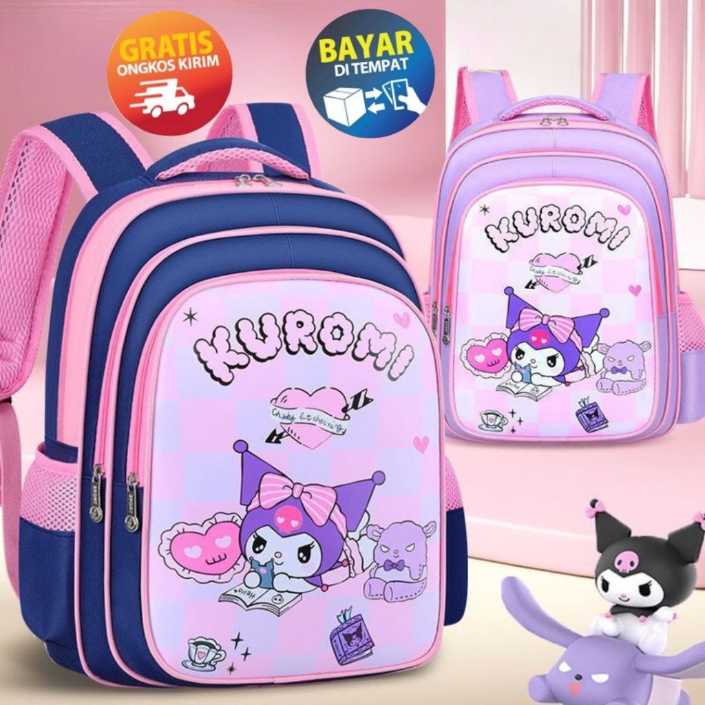 KENAN MIKADO - BK198 SCHOOL BAG GIRLS BACKPACK BAG GIRLS SCHOOL BAG ผู้หญิง SCHOOL BAG SCHOOL BAG