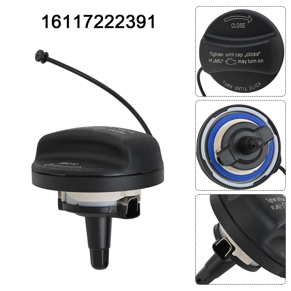 ฝาถังน้ํามันทดแทนสําหรับ BMW 3 Series 5 Series X1 X3 OEM Number 16117222391 - รูปที่ 3