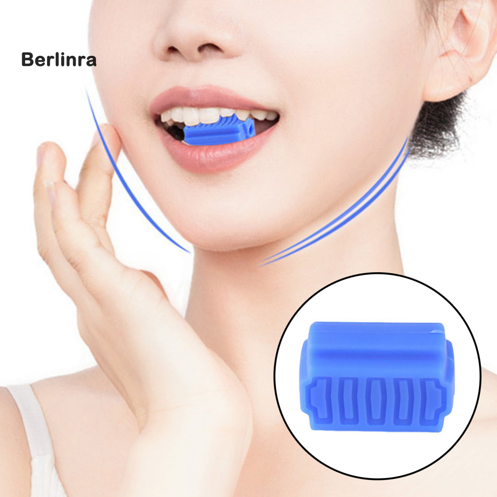 Ber Jawline Sculpting เครื่องมือซิลิโคน Jawline Exerciser แบบพกพา Jawline Exerciser Ball สําหรับ Fac