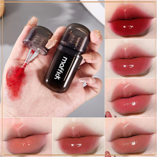 Black Crystal Moisturizing Lip Balm Clay ลิปสติกโปร่งใสแก้วลิปสติกไม่ซีดจางไม่ติดถ้วยยาวนาน Moisturizing Lip Balm Glossy Lip แต่งหน้า