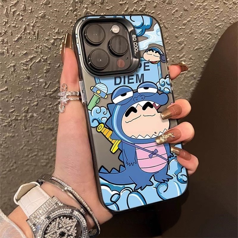 พอดี เคส OPPO ตัวการ์ตูน A7 A15 A16 A92 A9 A95 A57 A78 A18 A94 A3 A60 A93 A98 A79 A60 A58 A3S - รูปที่ 3