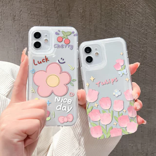 เคสนุ่ม For OPPO Reno 14 14F 13 13F 12 11 11F 10 8T Pro 4G 5G เคสโทรศัพท์ เคสออปโป้ โปร่งใส TPU Phone Case KK