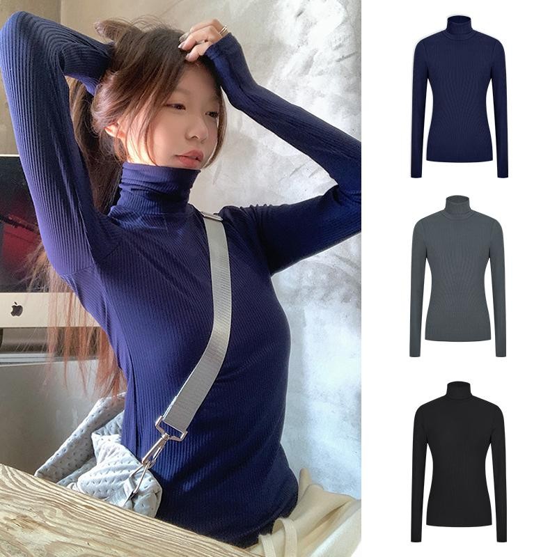 MOESSQUEEN มอสส์แขนยาว สไตล์ราชินี สำหรับฤดูใบไม้ร่วงและฤดูหนาว สวมใส่สบาย#62340