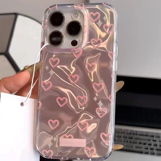เจ๋งรักขนมสีคู่การ์ตูนดูเดิล เข้ากันได้กับ IPhone 16 13 15 11 14 12 Pro Max 6 8 6s 7 15 14 Plus XR XS X Max เคสสำหรับ