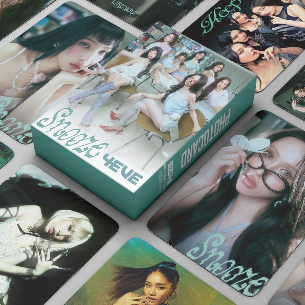 จัดส่งด่วน กลุ่มสาวไทย 4EVE GLOW Photocard Sticker SNOOZE Merchanded Collection Card Photo card Fan 