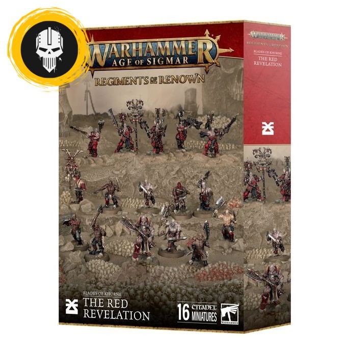 (GWพร้อมส่ง) BLADES OF KHORNE: THE RED REVELATION โมเดลจำลอง