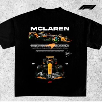 McLaren MCl35 Formula 1 เสื้อยืดขวดไมโครไฟเบอร์