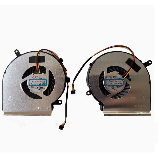 เหมาะสําหรับ MSI MSI GE62 GE72 PE60 PE70 GL62 พัดลม 3 สาย