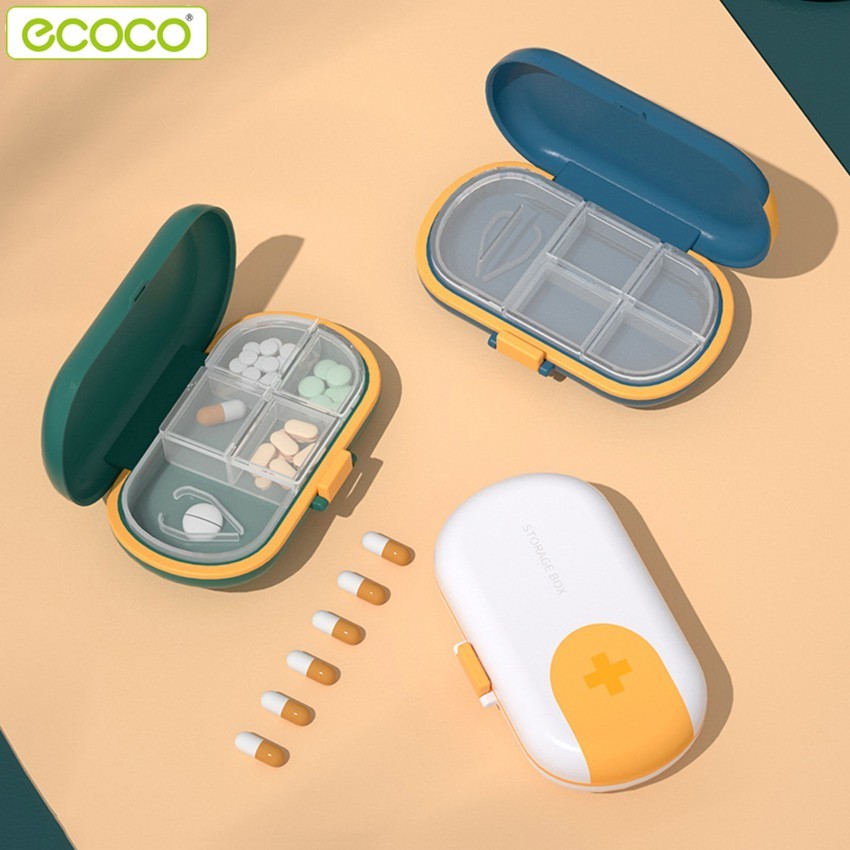 ecoco กล่องยา กล่องตลับยา ตลับยา กล่องยากันน้ำ