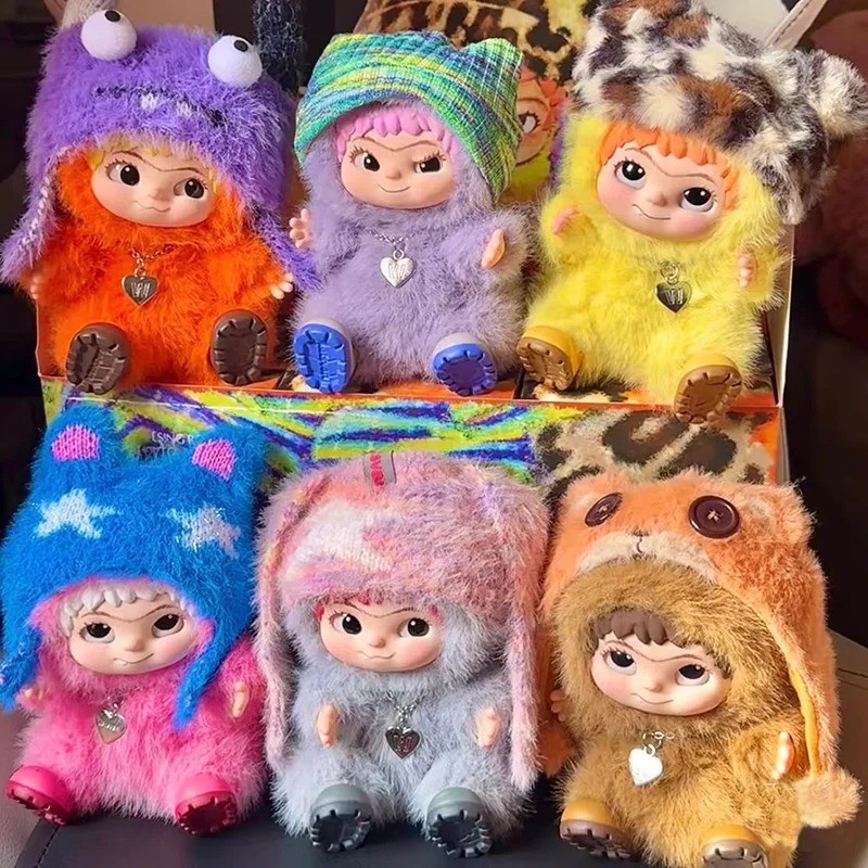 Wakuku V1 V2 Rabbit and Fox Prank Diary Series ของแท้กล่องตาบอดจี้,สะสมของขวัญของเล่นสําหรับเด็กผู้ห