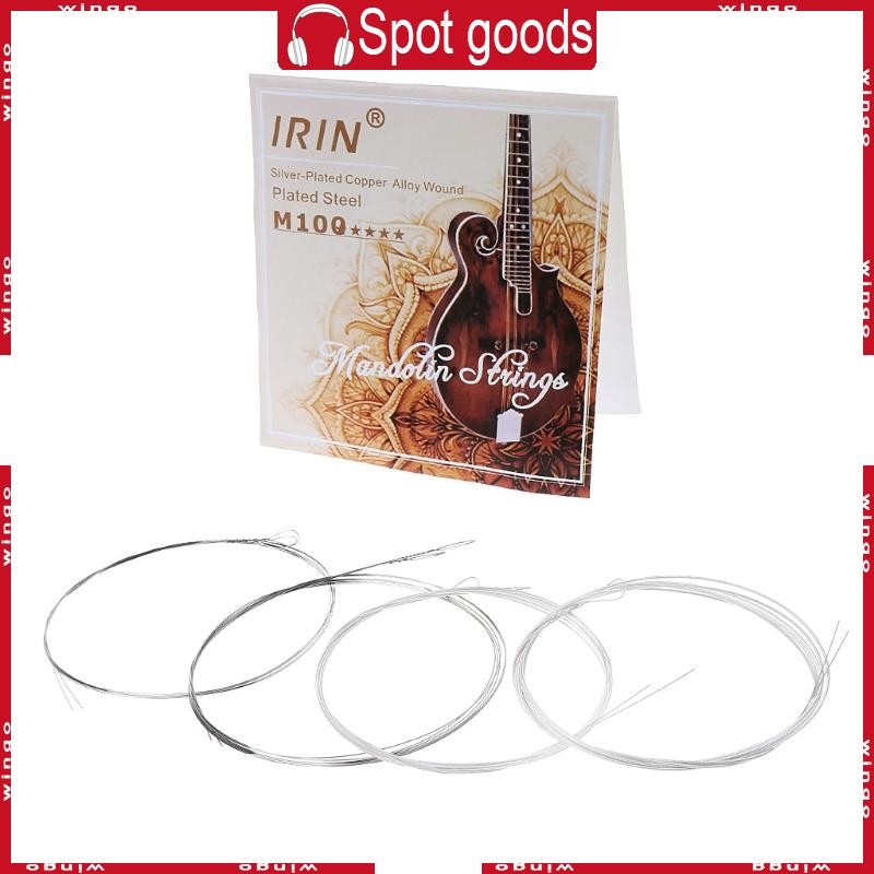 WIN 8 ชิ้นชุด Mandolin String เครื่องดนตรีชิ้นส่วน 0 25 0 36 0 61 0 86 มม.สําหรับ