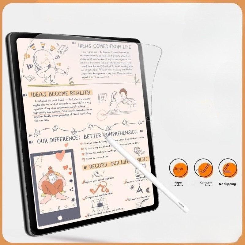 Matte Film Writer สําหรับ Lenovo Idea Tab Pro Xiaoxin Pad Pro 12.7 นิ้ว 2025 Yoga Tab Plus 12.7 2025 TB520FU Pro 12.7 เช่นกระดาษหน้าจอป้องกันฟิล์ม