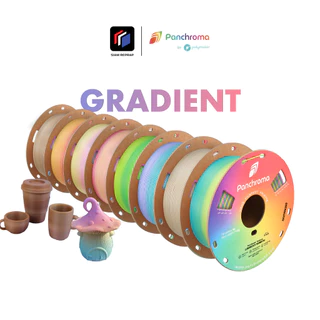 เส้น PLA Panchroma สีด้านไล่เฉด ไม่ซ้ำใคร ได้งานสวย และแปลก พิมพ์ง่าย เหมาะกับทุกเครื่อง