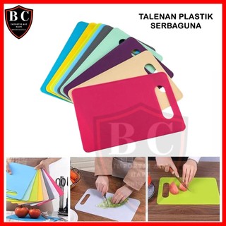 TALENAN PLASTIK SERBAGUNA TALENAN PLASTIK CUTTING BOARD ALAS PEMOTONG - BC88