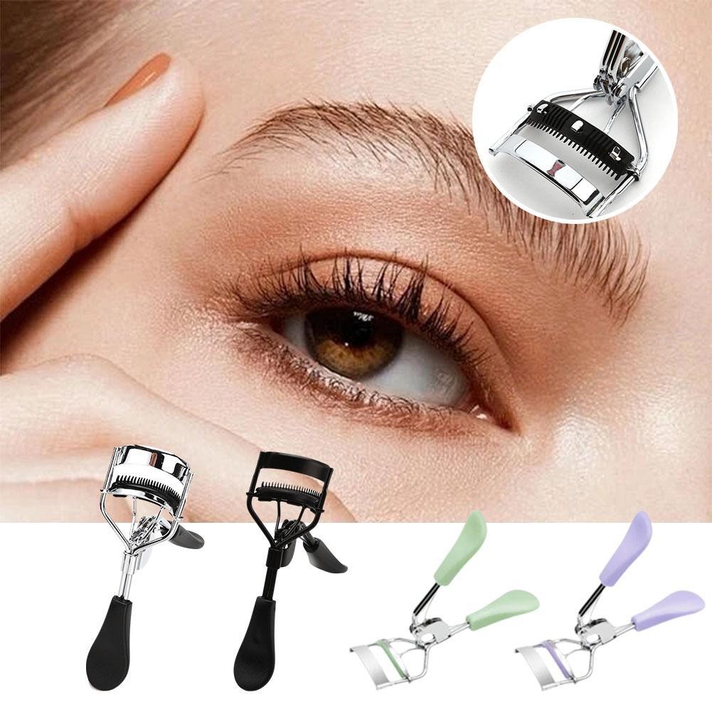 Eyelashes Curler Long Lasting Curling Eye Makeup Beauty Eyelash Curler เครื่องมือ Care Q5t4
