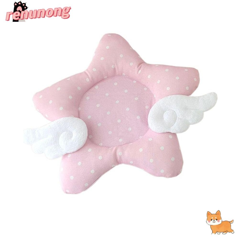 RENUNONG Cup Mat, Polka Dot Star Wings Insulated Coaster, Non-slip Thicken Portable Table Mat ตกแต่งบ้าน