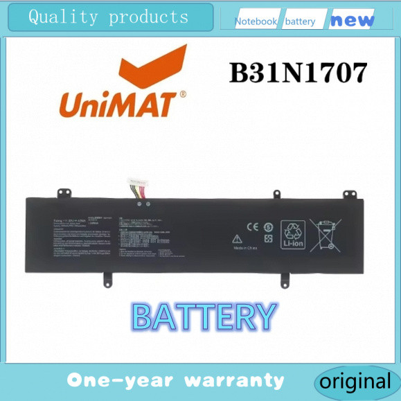 B31N170 แบตเตอรี่ Asus S410u S4000V S4200U S4200UQ X411U B31N1707 best