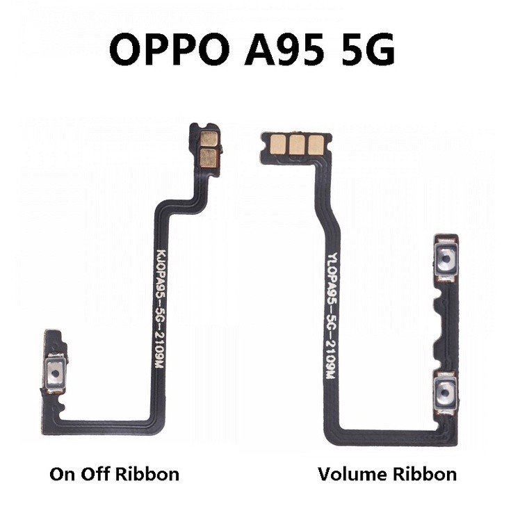 BM OPPO A95 ( 5G ) เปิดเปิดปิด Volume Up Down Flex Cable Ribbon สําหรับซ่อม OnOff @ PELM00