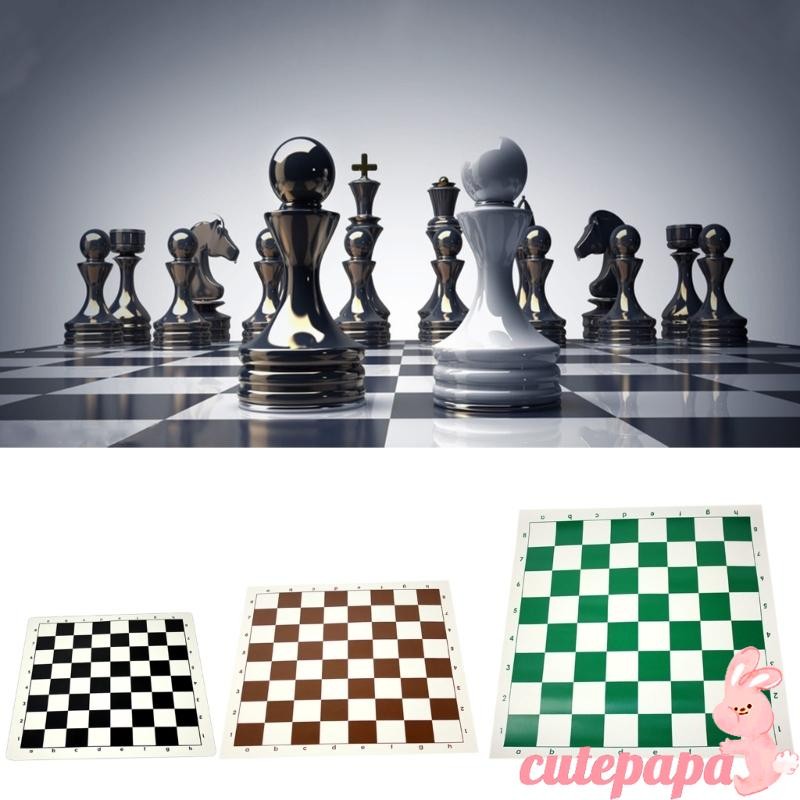 Cutep Slip International Chess Mat Roll Up Chess Board Chess Rollable Tableware