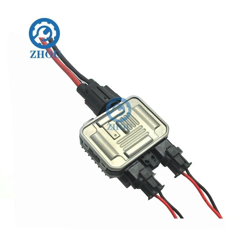 หม้อน้ํา Cooling 2 พัดลมโมดูลควบคุมสําหรับ FORD EDGE FLEX LINCOLN MKS MKX 3.5L 3.7L 7T43-8C609-BA 7T