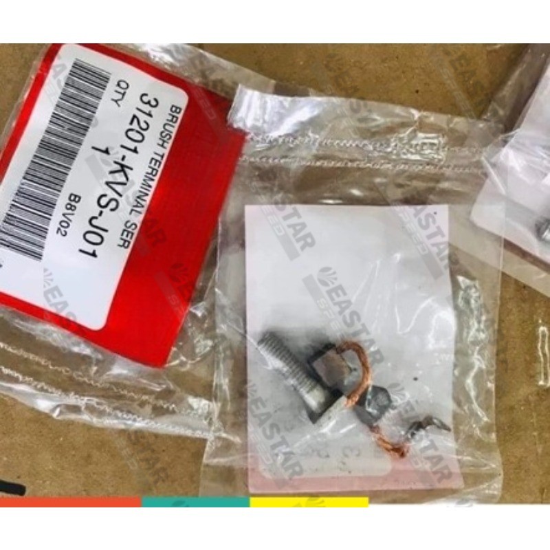 แปรงคาร์บอน CRF150/Supra GTR/XRM Fi 2018-2020/CB150R/CBR150/ CB150X มอเตอร์ไซค์ 31201-KVS-J01