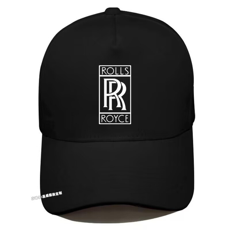 หมวกเบสบอล Roll Royce สไตล์คลีน สำหรับสวมใส่กลางแจ้ง พร้อมโลโก้และออกแบบตามใจชอบ W3UV