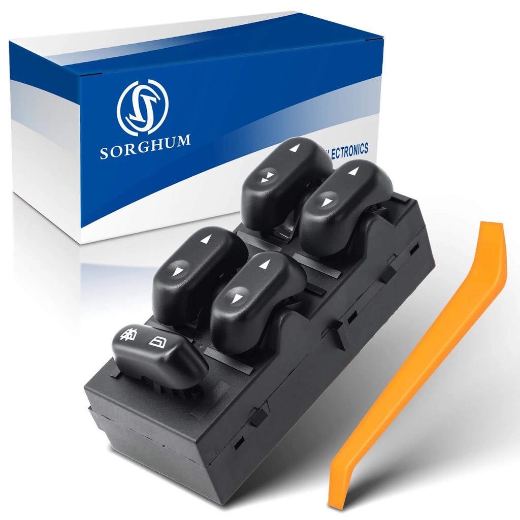 SORGHUM 5L1Z14529AA Master Power หน้าต่างปุ่มสวิทช์สําหรับ Ford F150 Crown Victoria Expedition Lobo 