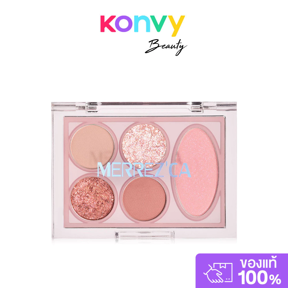Merrezca Eye & Cheek Color Palette 3.8g thumbnail 3