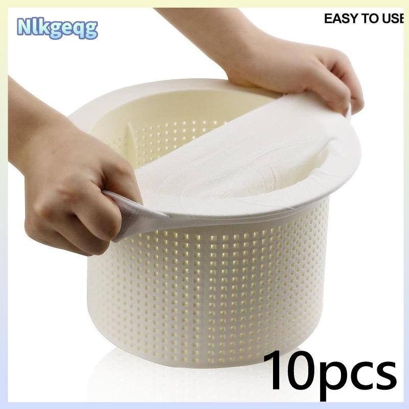 Pool Skimmer Socks 10 ชิ้น สําหรับตะกร้า Skimmer ของสระน้ำ