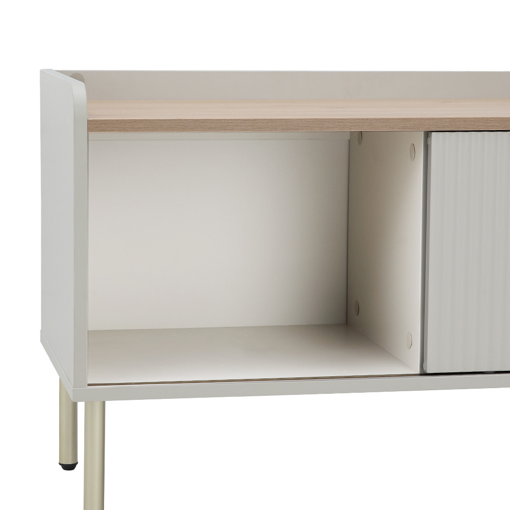 INDEX LIVING MALL ตู้วางทีวี รุ่นโซล ขนาด 130 ซม. - สีเทา - รูปที่ 6