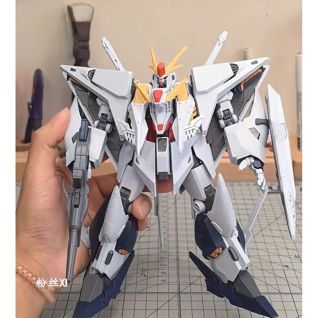 [JuJang Studio] HG HGUC 1/144 RX-105 XI GUNDAM [Mobile Suit Gundam:Hahaways Flash] MINOVSKY FLIGHT S