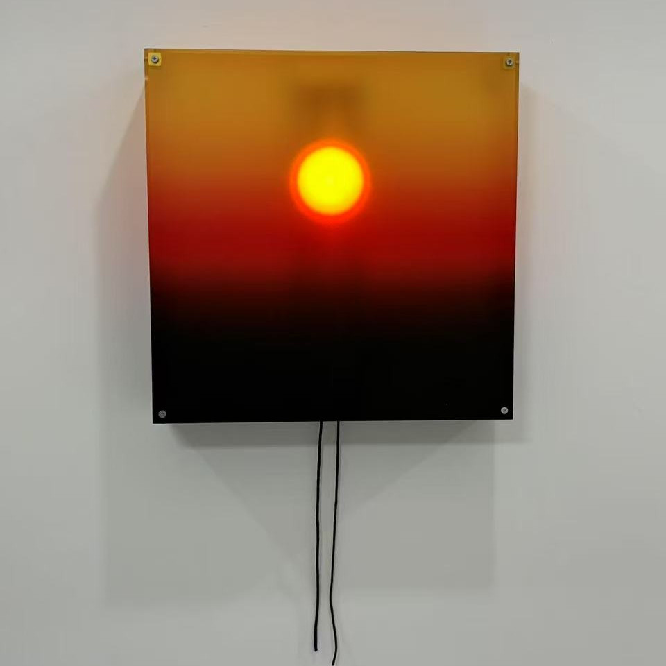 Influencer Sunset Light Lifting Sunset Light Sunset Wall Light Sunset Wall Light ชาร์จผนังติดตั้งฟรี