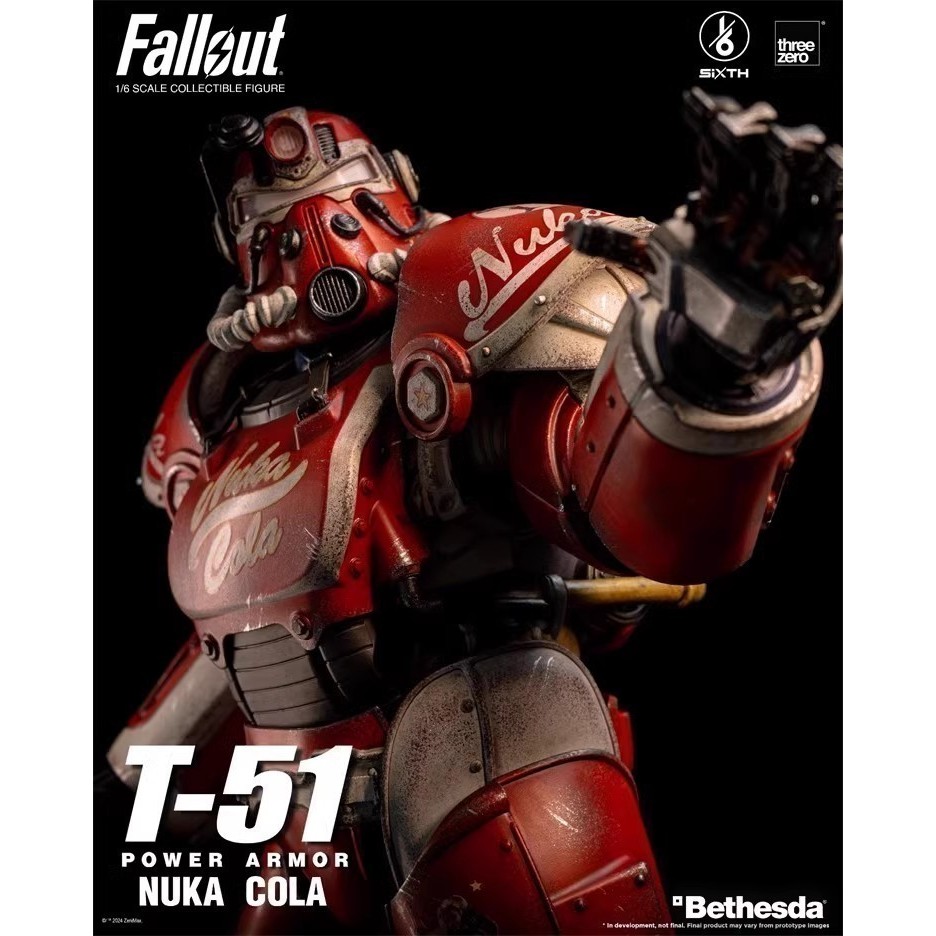 [Collection Boutique] พร้อมสต็อก Zero 1/6 Radiation T-51 Nuclear Cola Power Armor 3Z07730W0 เคลื่อนย