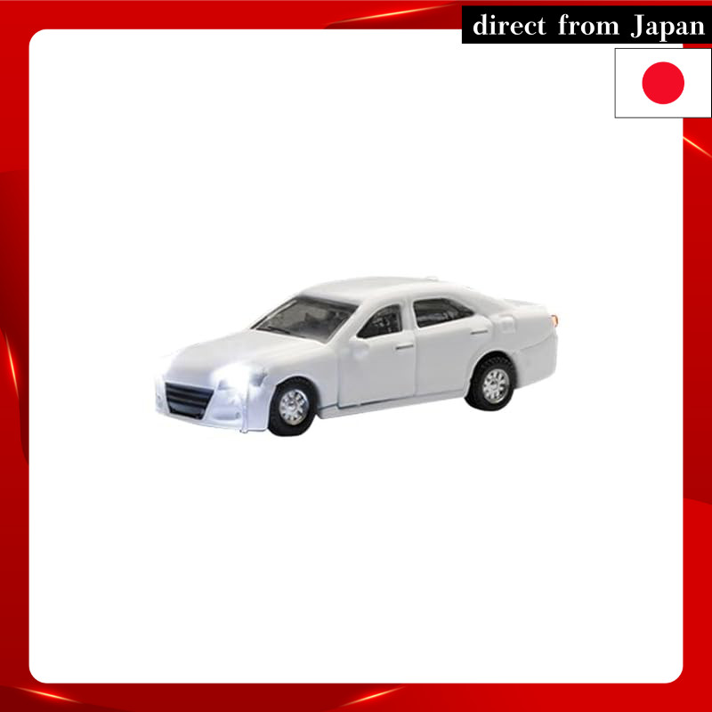 KATO N Gauge Just Plug Sedan White 24-684C Diorama Accessories